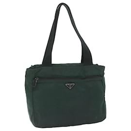 Prada-PRADA Tote Bag Nylon Green Auth 60774-Green