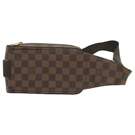 Louis Vuitton-LOUIS VUITTON Damier Ebene Geronimos Bolsa de ombro N51994 Autenticação de LV 61552-Outro