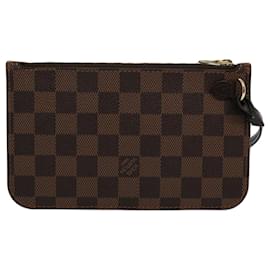 Louis Vuitton-Bolsa LOUIS VUITTON Damier Ebene Neverfull PM LV Auth 60833-Outro