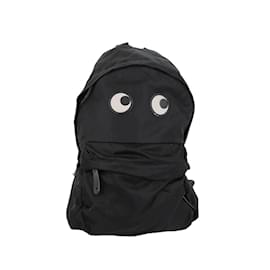 Anya Hindmarch-Backpack Black-Black