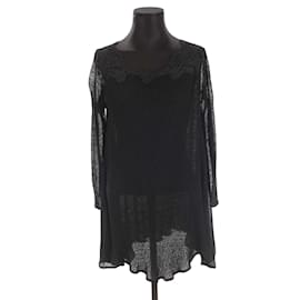 Ermanno Scervino-Vestido de lana-Negro