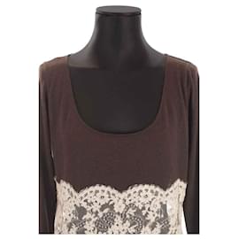 Valentino-Wool blouse-Brown