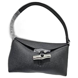 Longchamp-S rouseau shoulder bag-Black