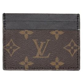 Louis Vuitton Cardholder Upcycled Monogram Brown