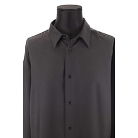 Hermès-Camicia di lana-Nero