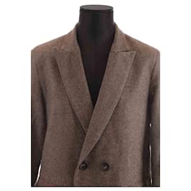 Autre Marque-Wool blazer-Brown