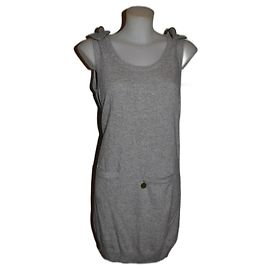 See by Chloé Wollmischkleid grau Grau