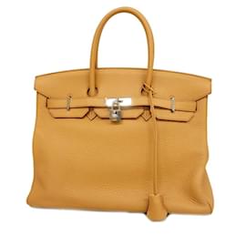 Hermès-HERMES BIRKIN 35-Jaune