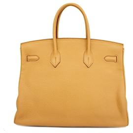 Hermès-HERMES BIRKIN 35-Jaune