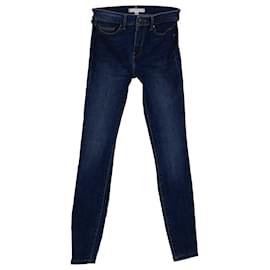 Tommy Hilfiger-Calça jeans feminina Como Skinny Fit de algodão orgânico-Azul