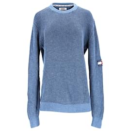 Tommy Hilfiger-Suéter masculino Tommy Badge Rib Knit-Outro,Verde