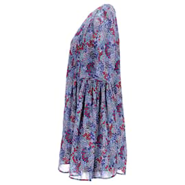 Tommy Hilfiger-Robe plissée festival floral pour femme-Multicolore
