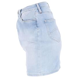 Tommy Hilfiger-Jupe en jean pour femme-Bleu,Bleu clair
