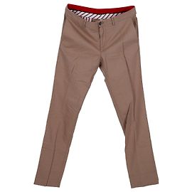 Tommy Hilfiger Pantaloni chino slim fit da uomo Th Flex Verde Cachi