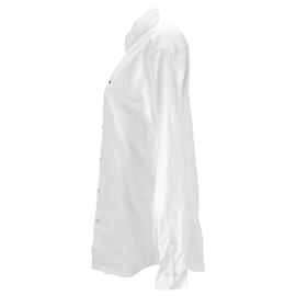 Tommy Hilfiger-Camisa elástica ajustada para hombre-Blanco