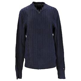 Tommy Hilfiger-Herren-Cardigan mit normaler Passform-Marineblau