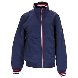 Tommy Hilfiger Giubbotto bomber in nylon da uomo Blu navy