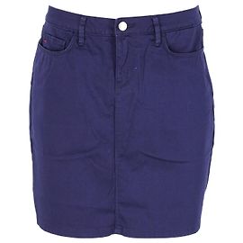 Tommy Hilfiger Womens Cotton 5 Pockets Skirt Navy blue