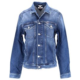 Tommy Hilfiger Herren-Jeans-Truckerjacke Blau