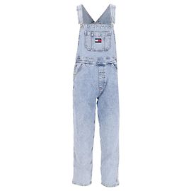 Tommy Hilfiger Peto vaquero para mujer Azul Azul claro