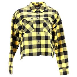 Tommy Hilfiger Gingham-Karohemd für Damen Gelb