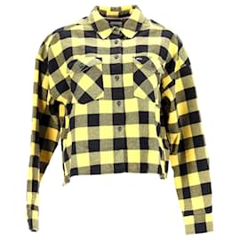 Tommy Hilfiger-Womens Gingham Check Shirt-Yellow