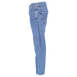 Tommy Hilfiger-Mens Cropped Denim Jeans-Blue