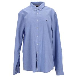 Tommy Hilfiger Camicia Oxford da uomo slim fit Blu Blu chiaro