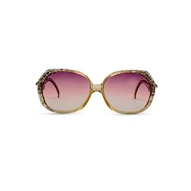 Christian Dior-lunettes de soleil femmes vintage 2528 20 Optyle 52/14 125MM-Beige