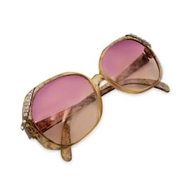 Christian Dior-Vintage Women Sunglasses 2528 20 Optyl 52/14 125mm-Beige