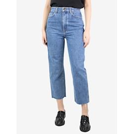Khaite-Blue straight-leg Abigail jeans - size UK 12-Blue