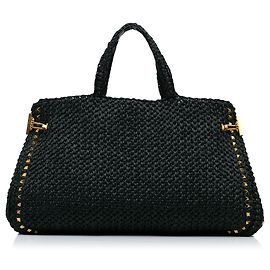 Borsa tote Rockstud Staw nera Valentino Nero