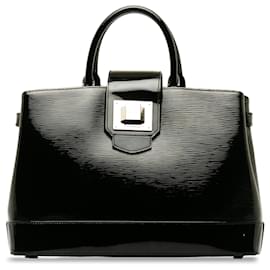 Louis Vuitton-Louis Vuitton Black Epi Mirabeau GM-Black