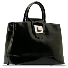 Louis Vuitton-Louis Vuitton Black Epi Mirabeau GM-Black