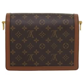 Louis Vuitton-LOUIS VUITTON Monogram Reverse Dauphine MM Shoulder Bag M44391 LV Auth 60072A-Other