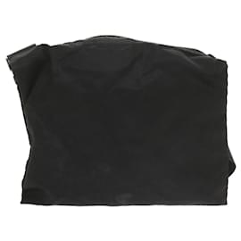Prada-PRADA Shoulder Bag Nylon Black Auth bs10288-Black