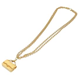 Chanel-CHANEL Collana tono oro CC Auth hk964-Altro