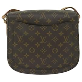 Louis Vuitton-LOUIS VUITTON Monogram Saint Cloud GM Sac à bandoulière M51242 Auth LV 61303-Monogramme