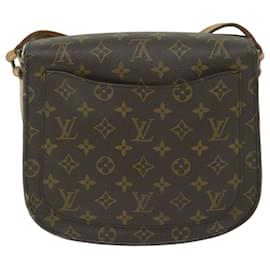 Louis Vuitton-LOUIS VUITTON Monogram Saint Cloud GM Shoulder Bag M51242 LV Auth 61303-Monogram