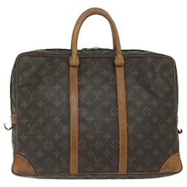 Louis Vuitton-LOUIS VUITTON Monogram Porte Documents Voyage Business Bag M53361 Auth 60907-Monogramm