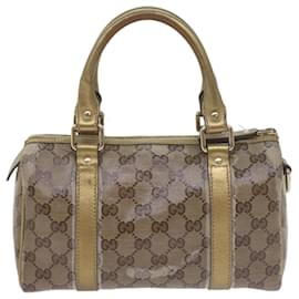 Gucci-Borsa a mano GUCCI GG Crystal Oro 193604 auth 60877-D'oro