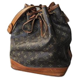 Louis Vuitton-Vintage Louis Vuitton Noé Tasche aus den Jahren 90-Monogramm