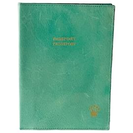 Rolex-ROLEX passport case-Light green