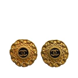 Chanel-Goldene Chanel CC-Ohrclips-Golden