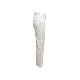 Céline-Weiße Celine Bootcut-Jeans, Größe 26-Weiß