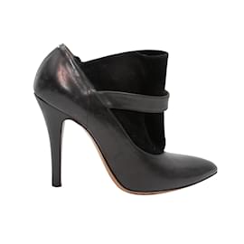 Autre Marque-Réplica de botines negros con punta en punta de Maison Margiela 37-Negro