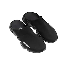 Balenciaga-Black Balenciaga Speed Sneaker Mules Size 41-Black