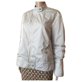 Chanel Silvery Polyester Jacket Silvery
