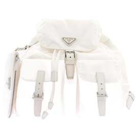 Prada-PRADA  Backpacks T.  polyester-White