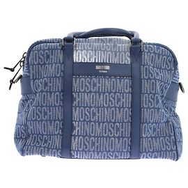 MOSCHINO Sacs à main T.  chiffon Bleu